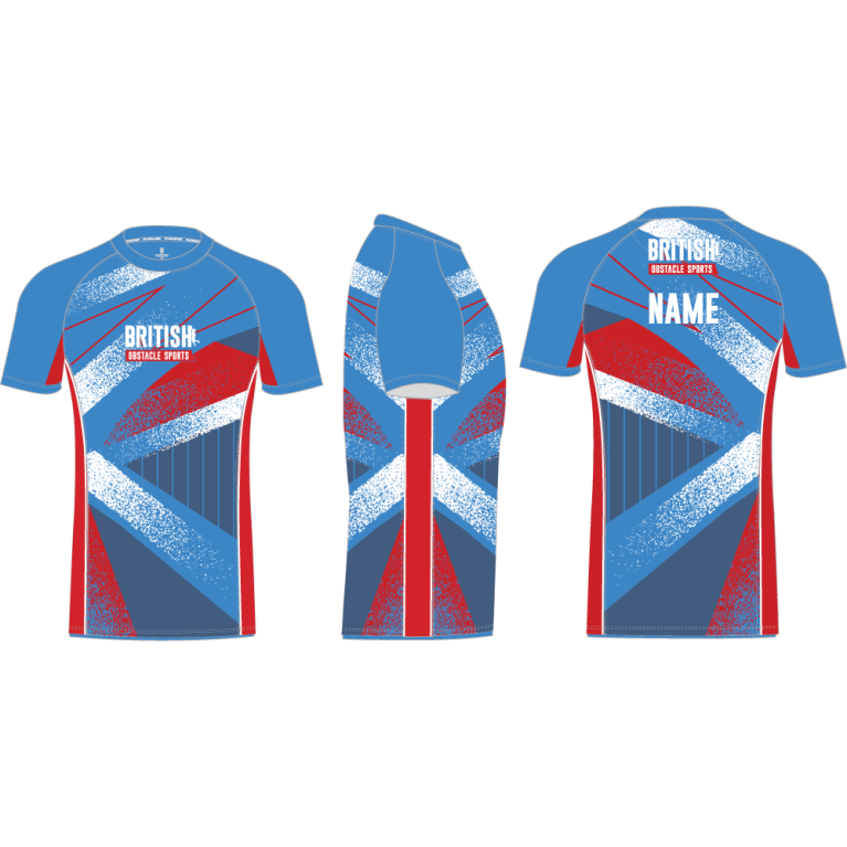 Community Leisure - Technical T-Shirt (Red/White/Blue) - Unisex Fit